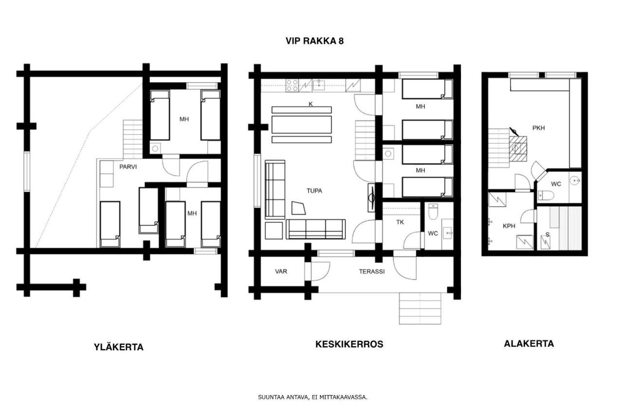 Vip Rakka Villas 7 & 8 Levi Dış mekan fotoğraf